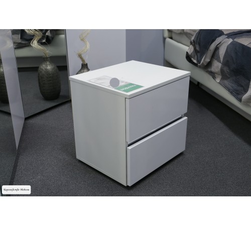 Тумба прикроватная Линда 4 (белый снег)