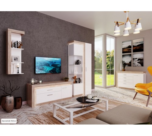 Шкаф-пенал Люмен 6