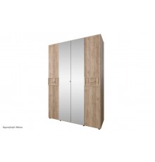 Шкаф для одежды и белья SCANDICA OSLO 555 зеркало