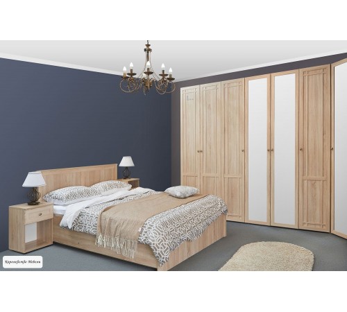 Кровать Sherlock, с подъёмным механизмом (дуб сонома)