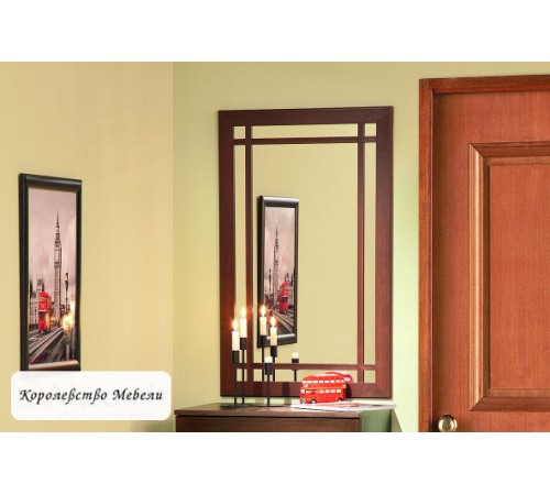 Sherlock 7 Зеркало навесное (орех шоколадный)