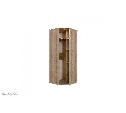 Шкаф угловой SCANDICA OSLO 156 зеркало