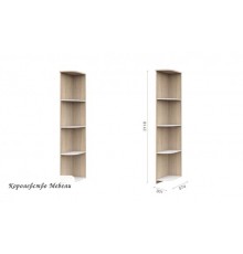 Стеллаж угловой