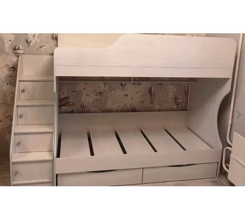 Кровать двухъярусная Каприз 22 (80*180), без рисунка