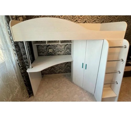 Двухъярусная кровать Каприз-2 (80х180),без рисунка, без тумбы