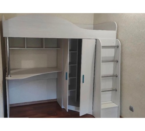 Двухъярусная кровать Каприз-2 (80х180),без рисунка, без тумбы